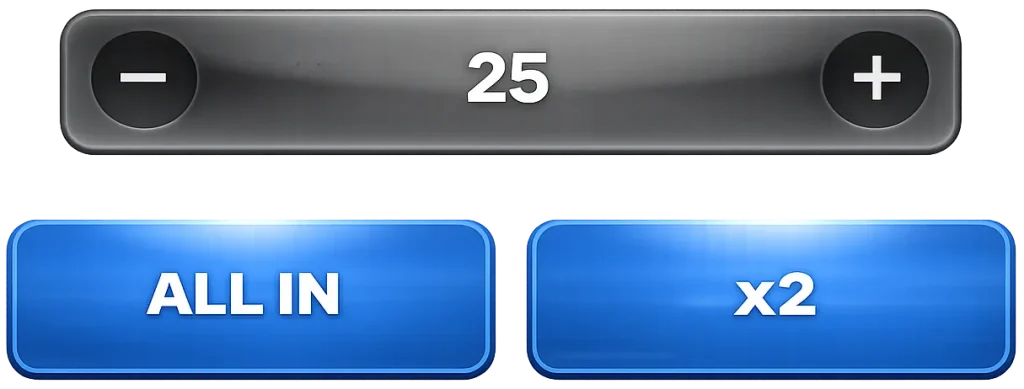 Tower Rush Wett-Button